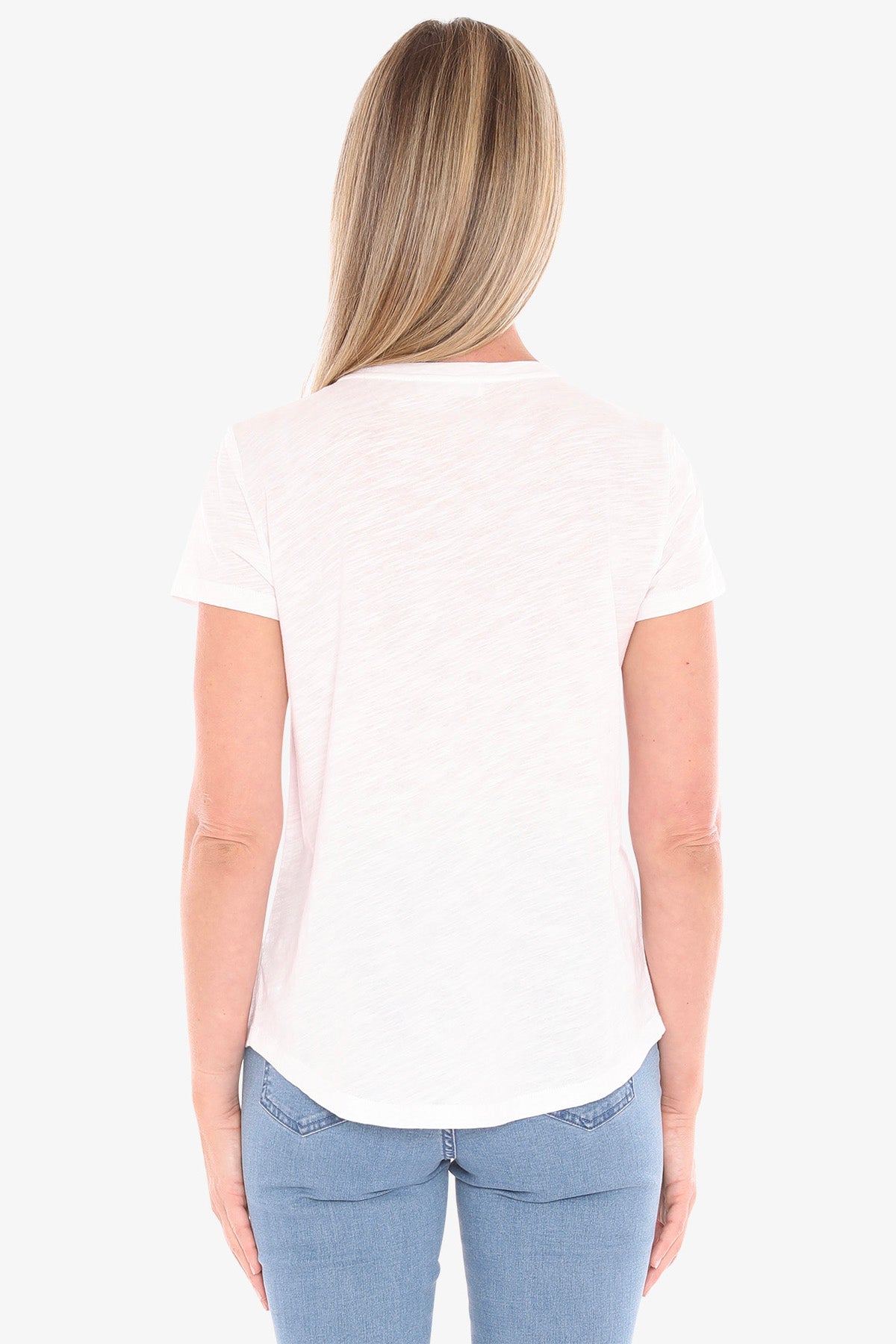 Embroidered Palm Tee (59612005)