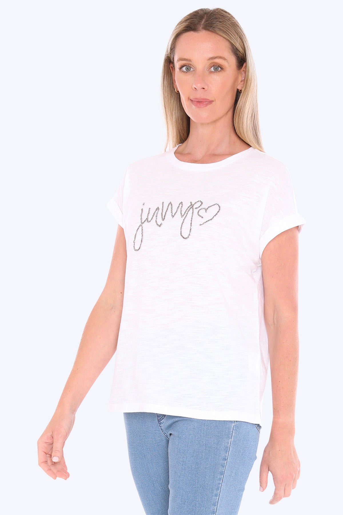 Jump Beaded Tee (59612017)