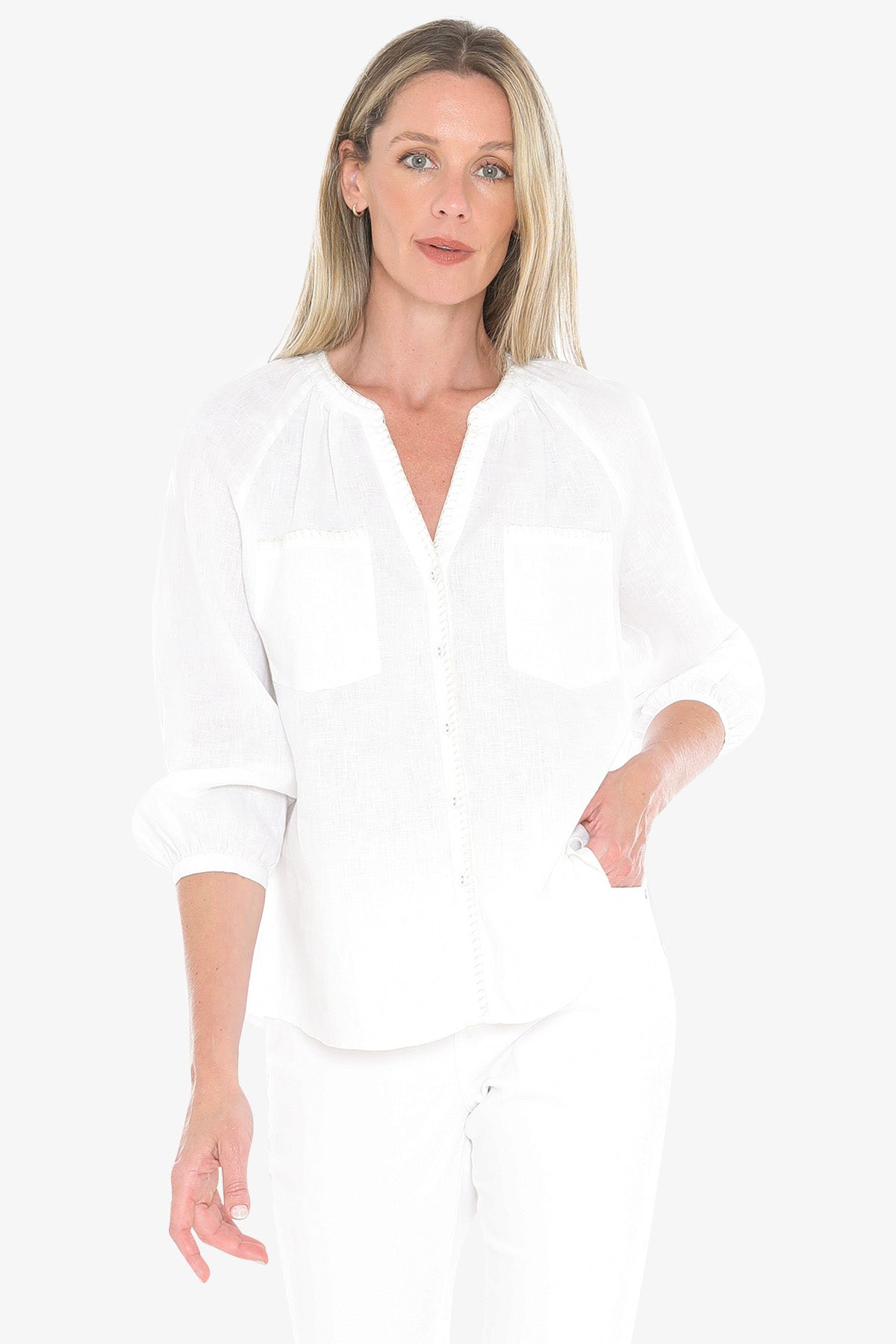 2 Pocket L/S Shirt (596J3062)