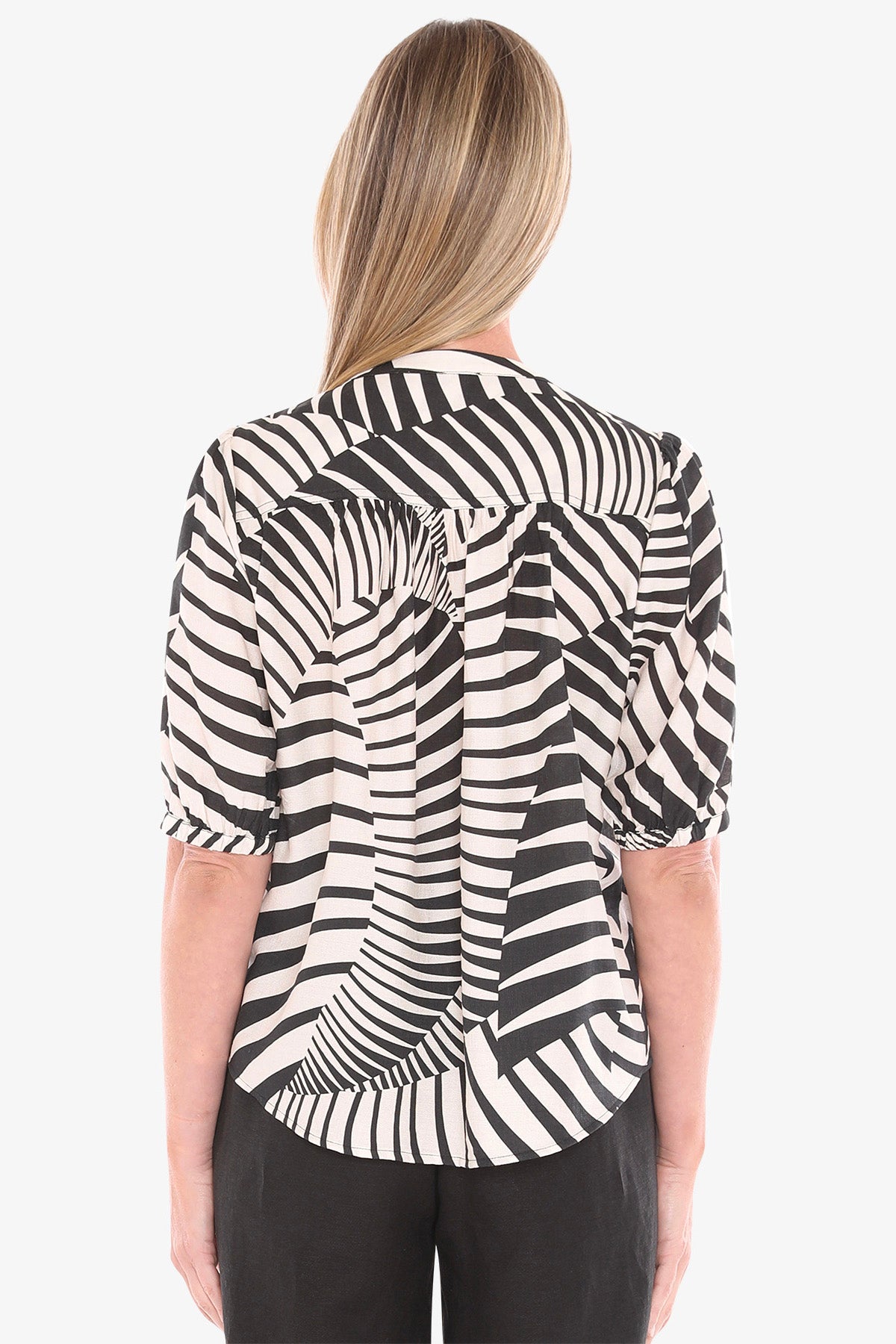 Abstract Fern Top (596J31790