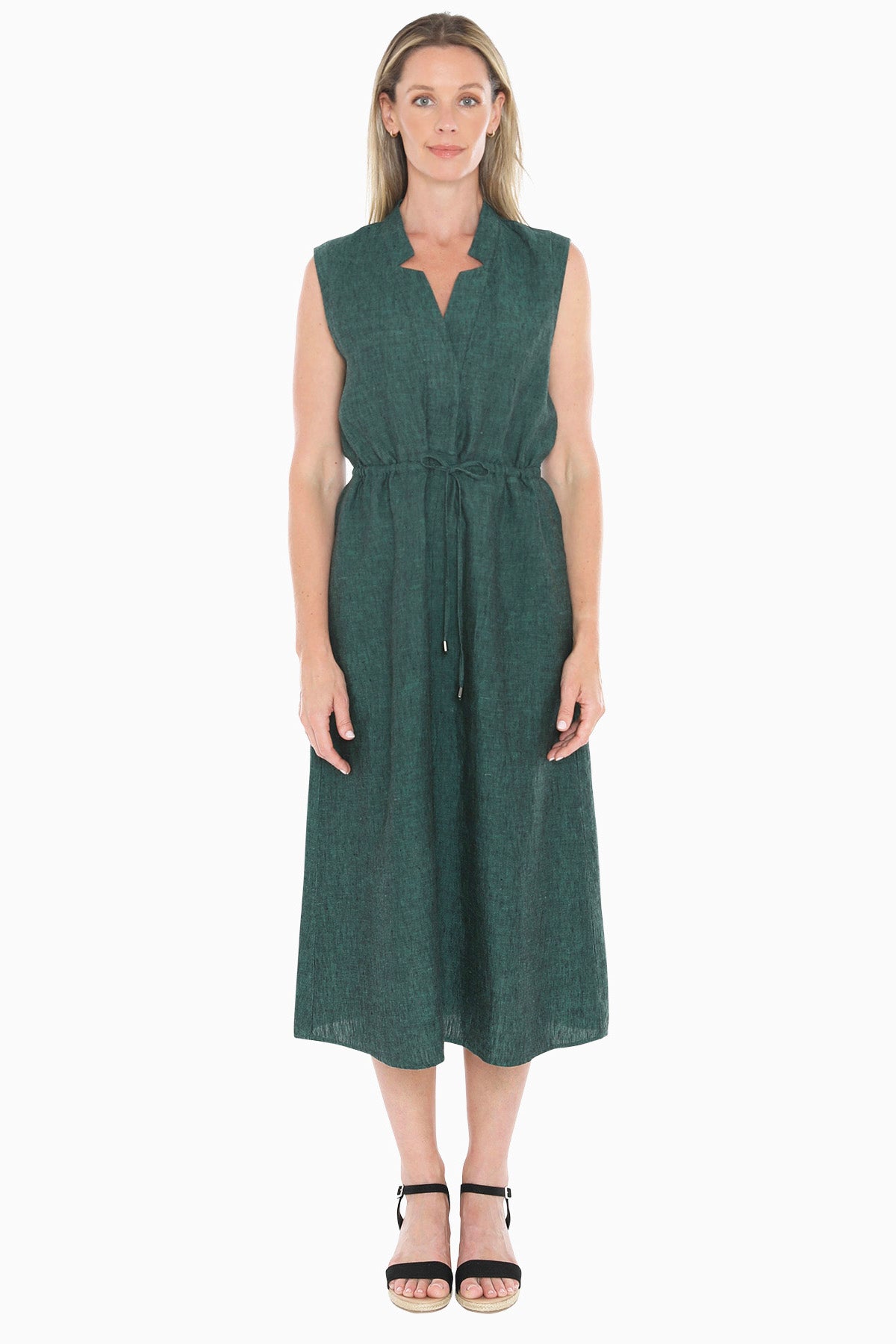 Drawstring Waist Dress (596J5074)