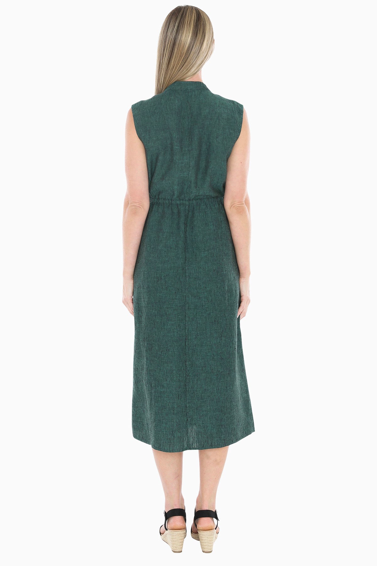 Drawstring Waist Dress (596J5074)