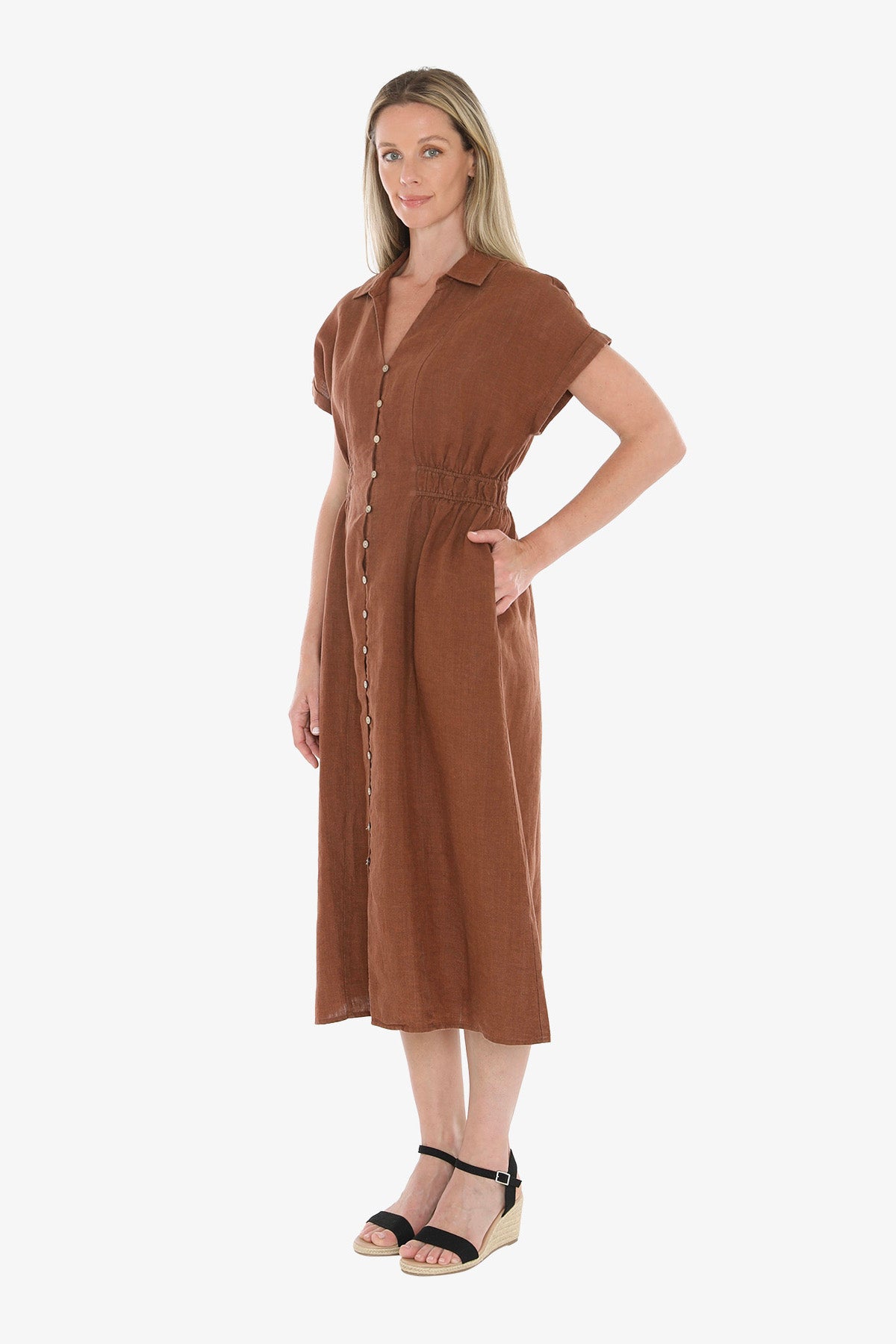 Elastic Waist Dress (569J5075)