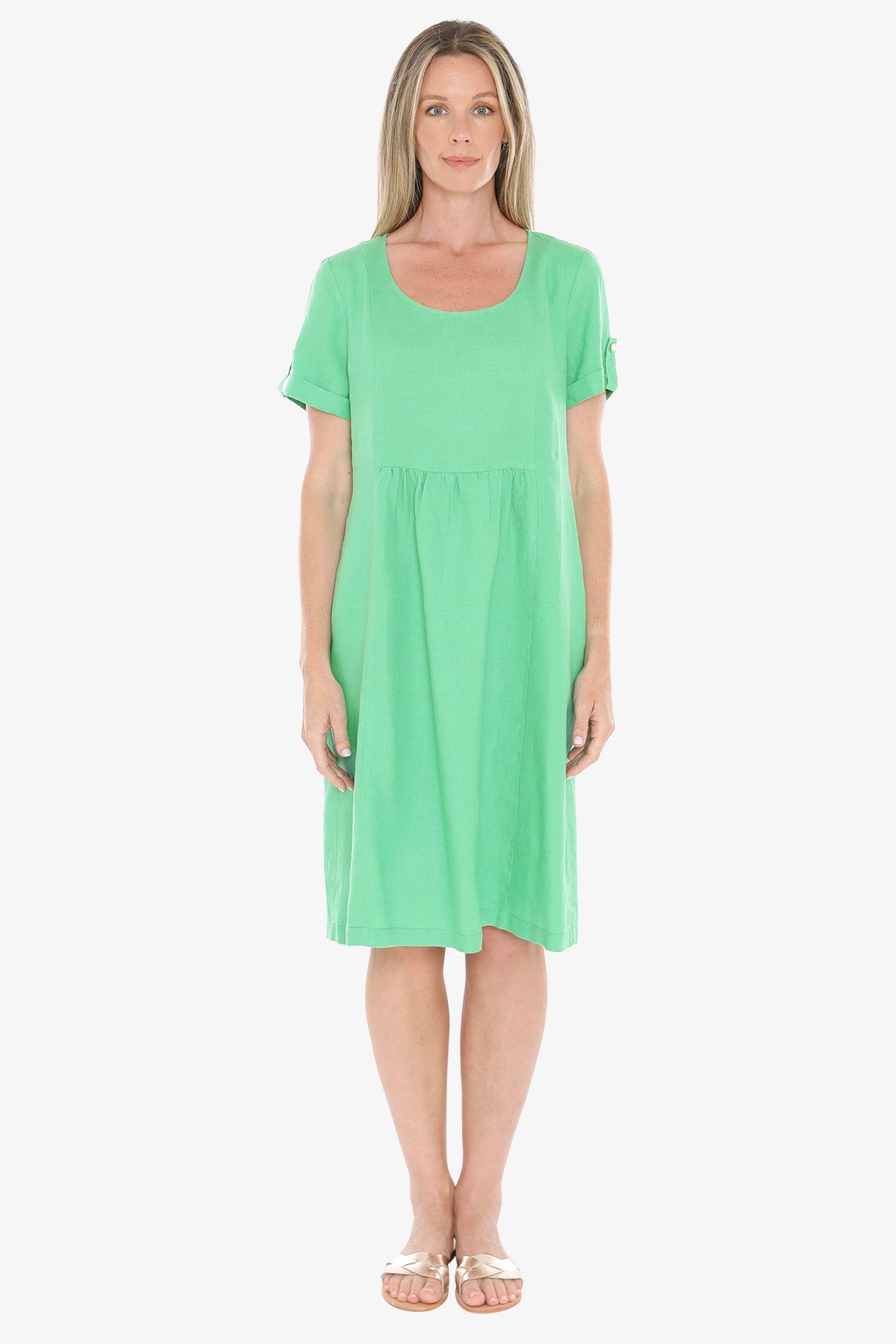 Gather Waist Dress (596J5097)