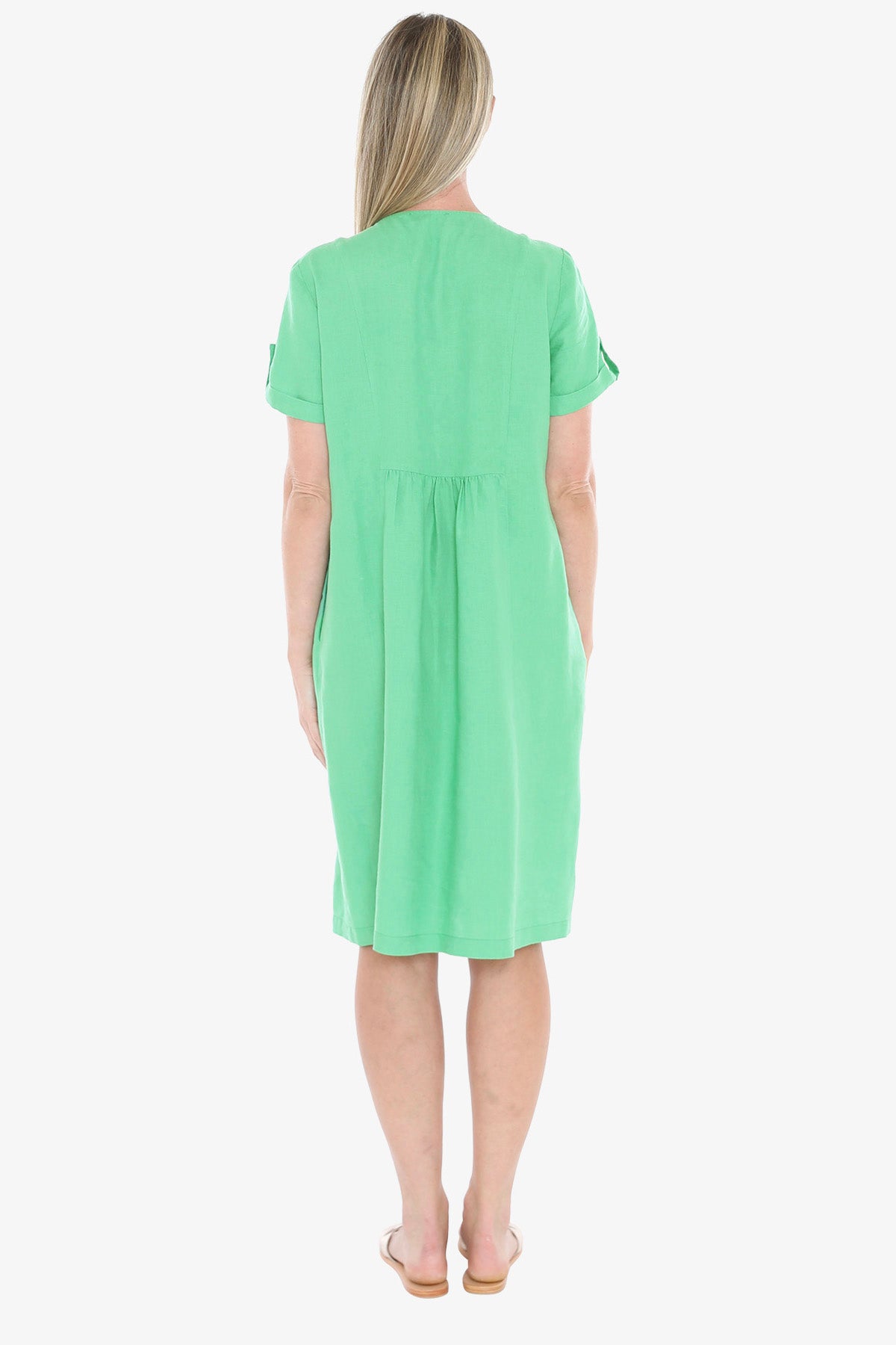 Gather Waist Dress (596J5097)