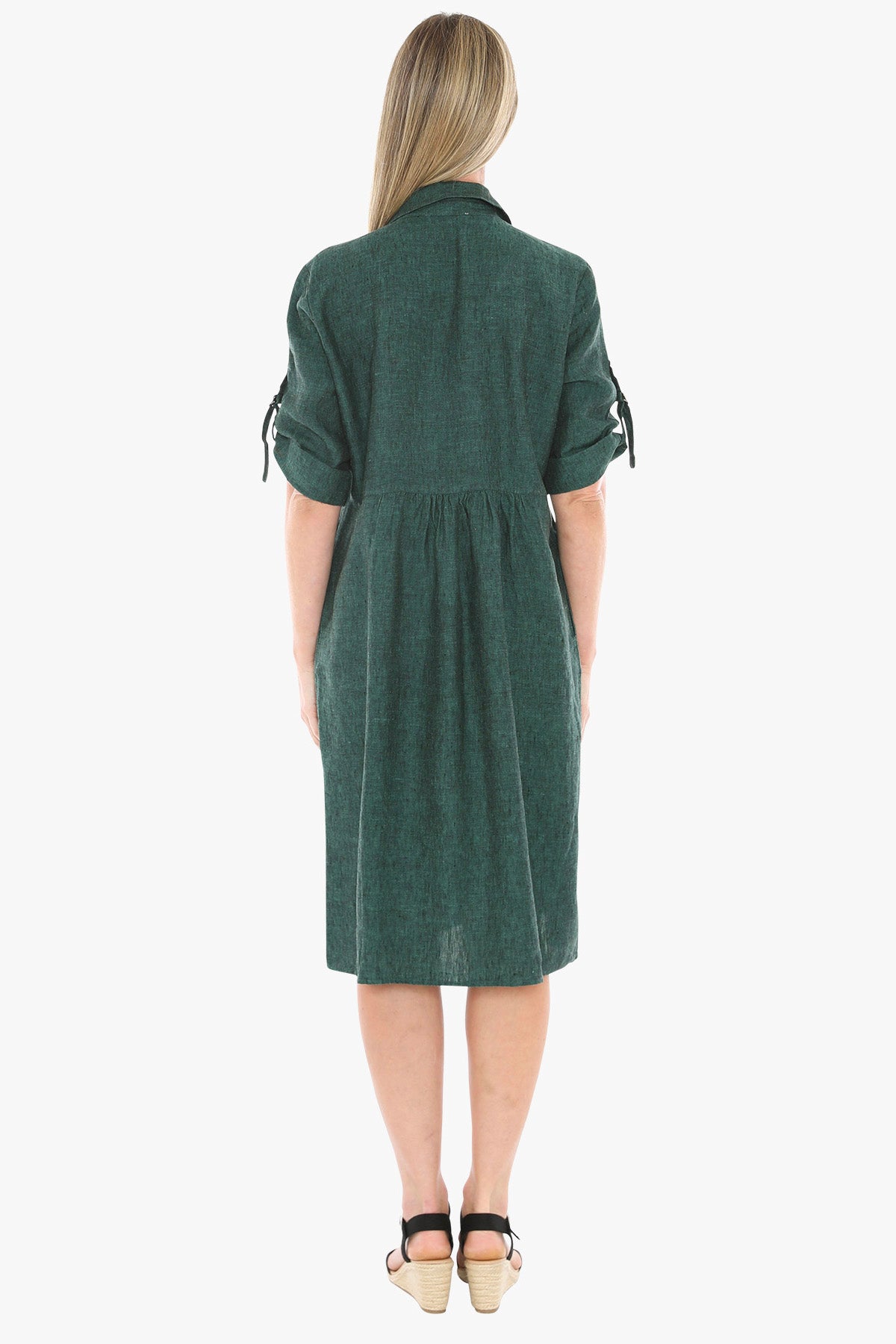 D Ring Sleeve Dress (596J5098)