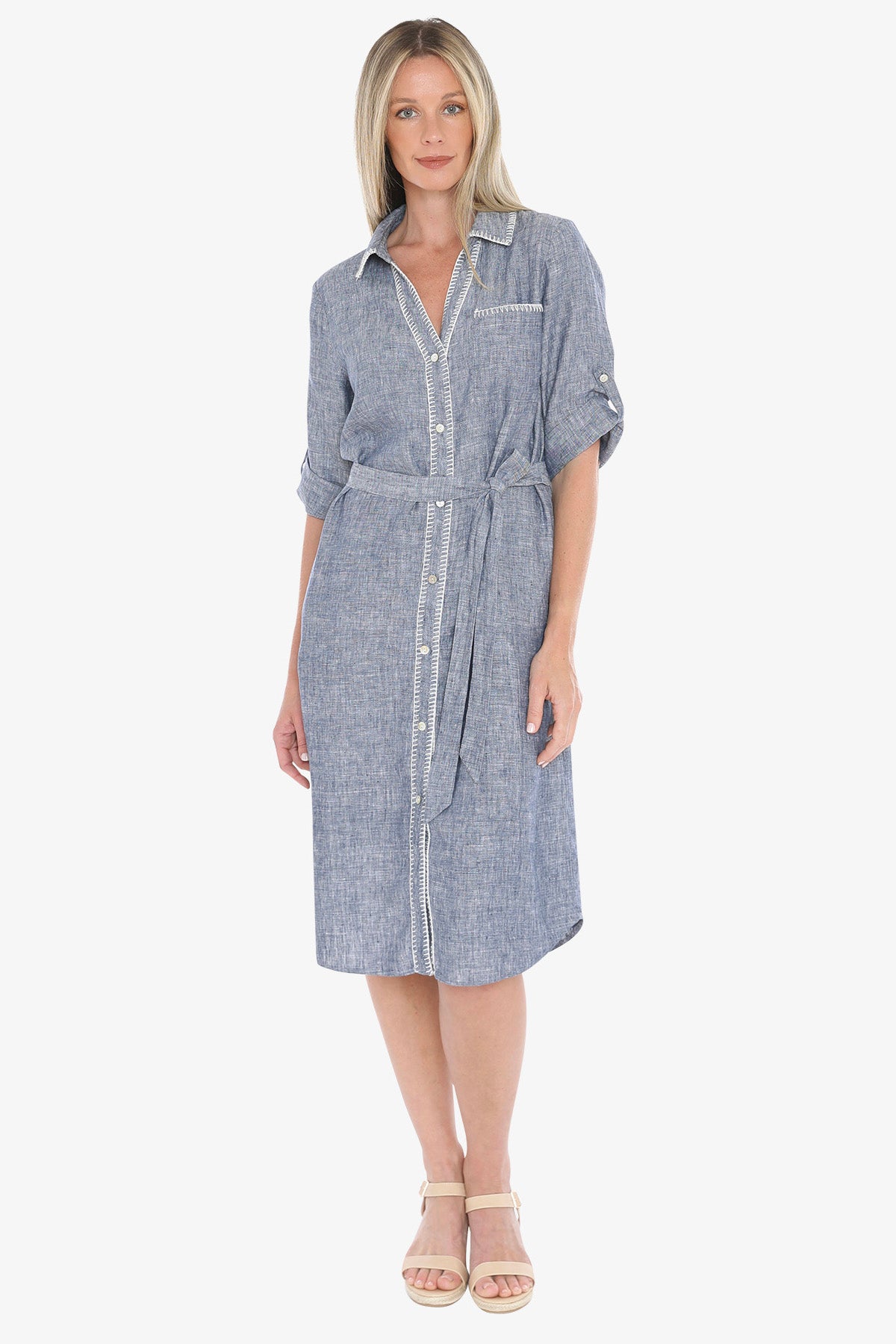 Blanket Stitch dress (596J5103)