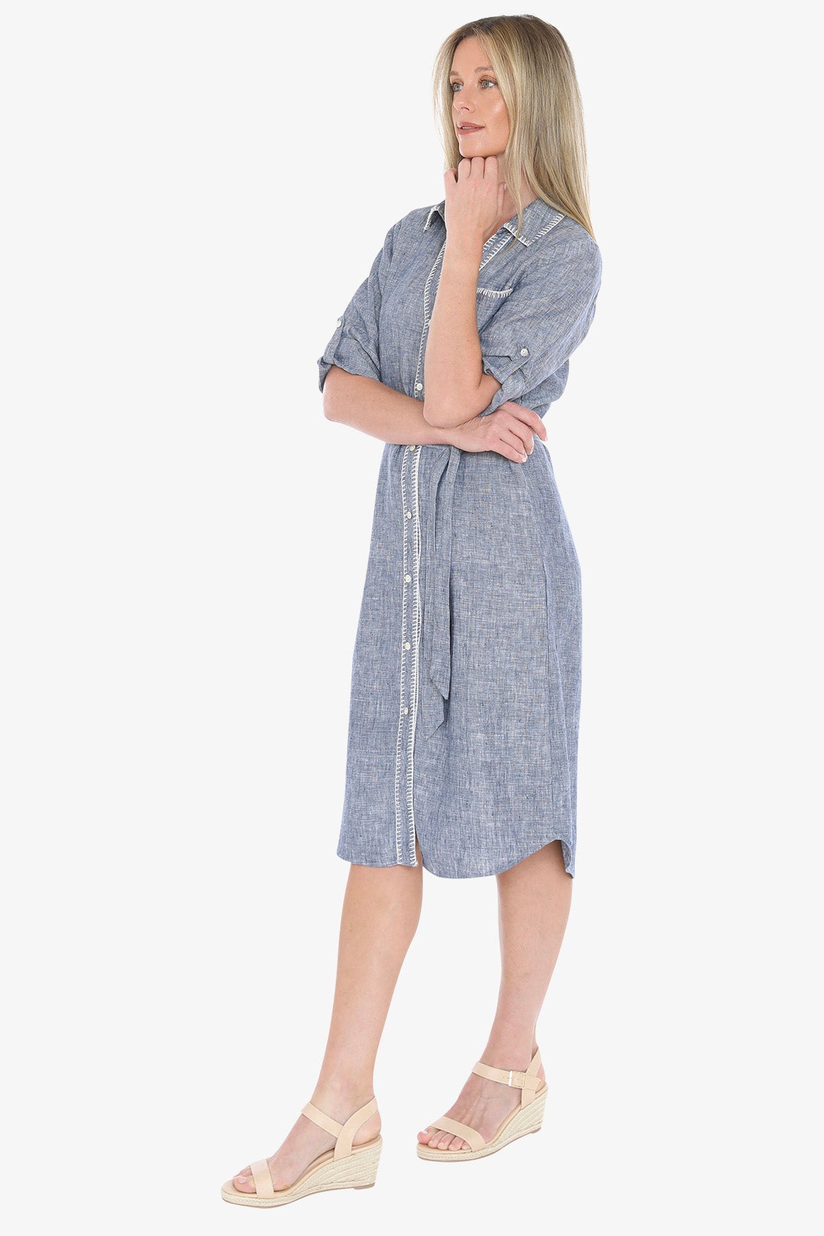 Blanket Stitch dress (596J5103)