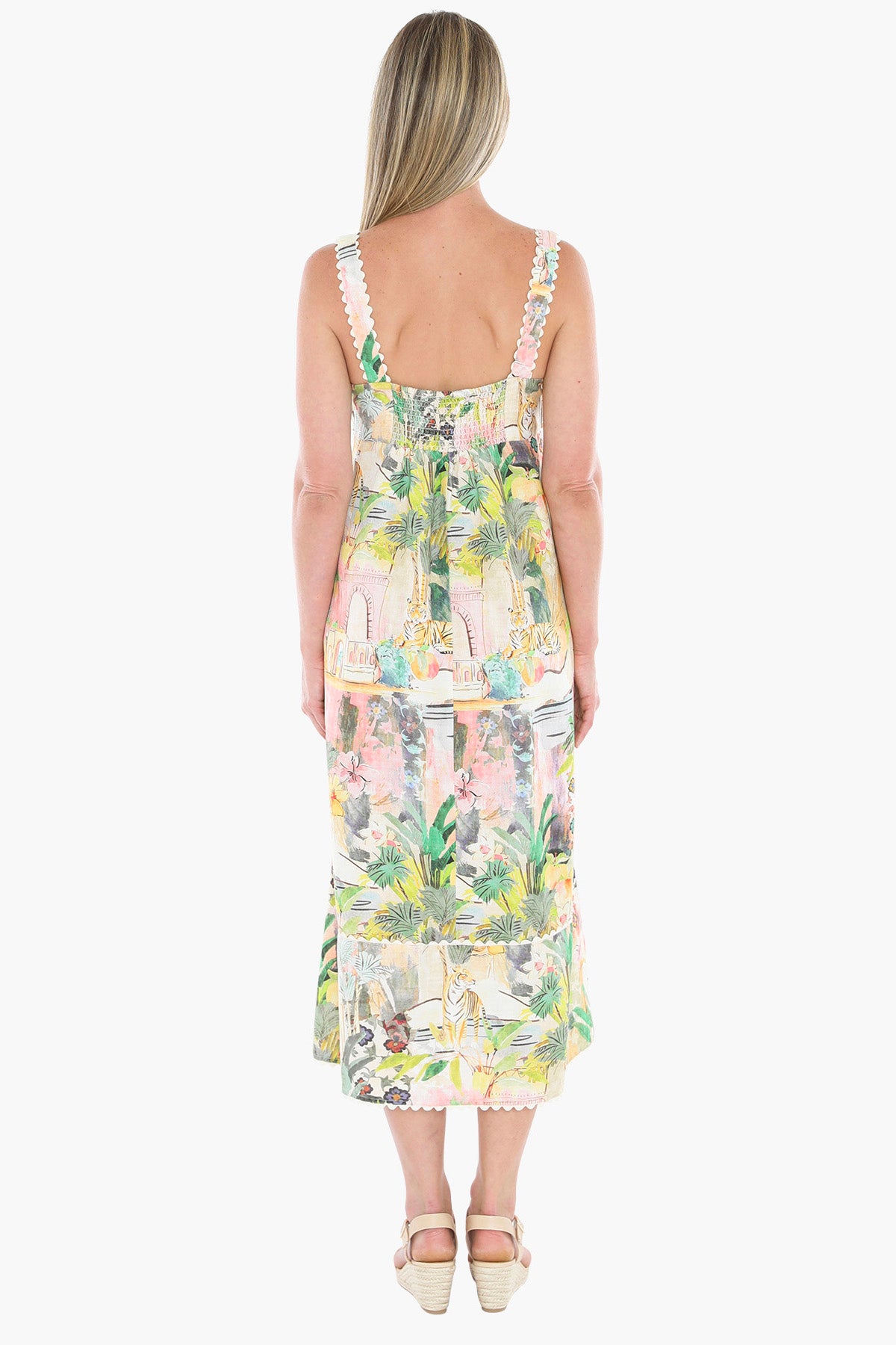 Tiger Island Ric Rac Dress (596J5159)