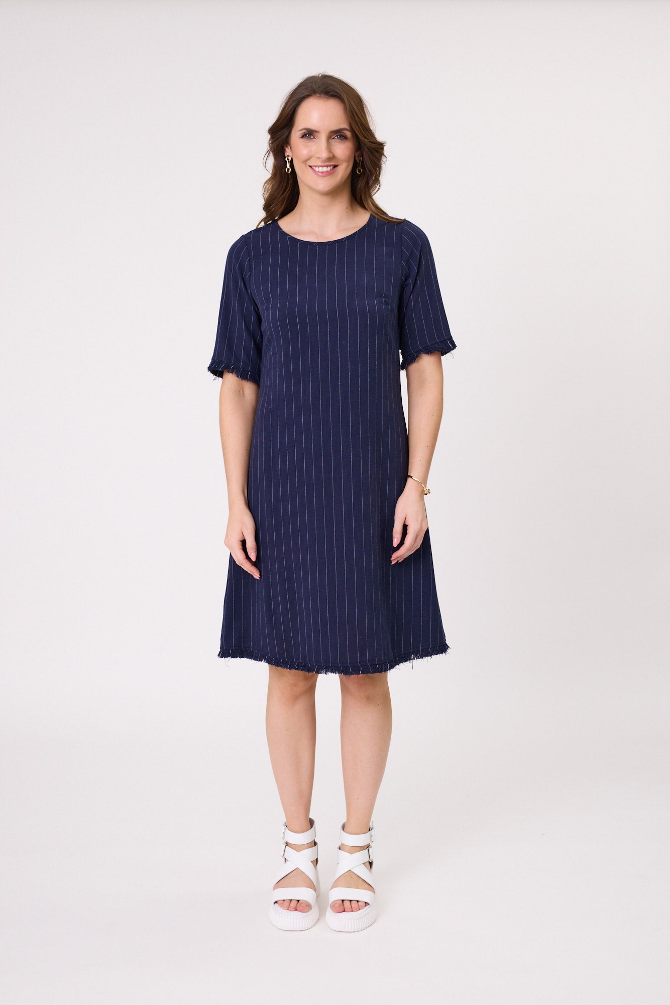 Allegra Linen Dress (263LTDSS25)