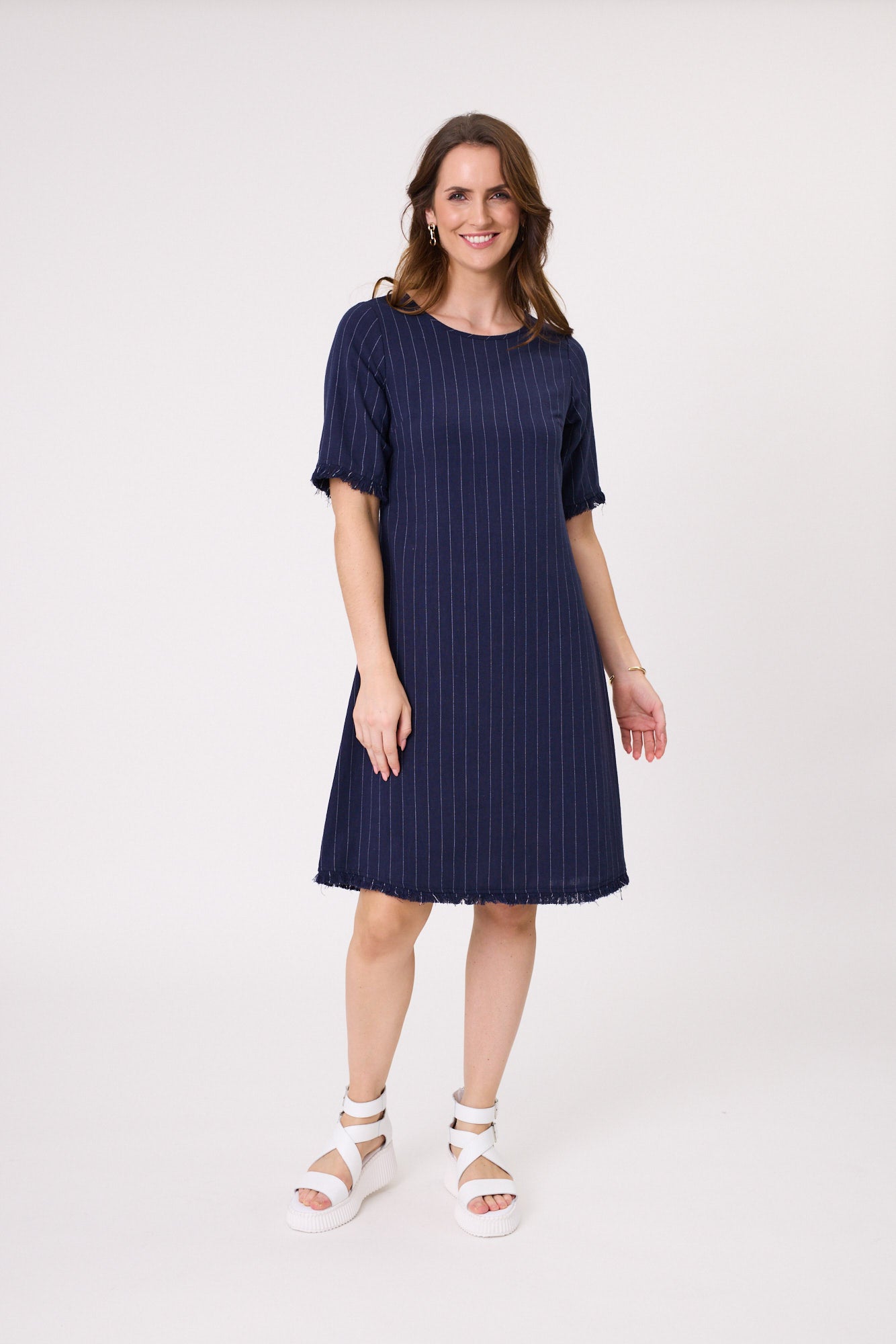 Allegra Linen Dress (263LTDSS25)
