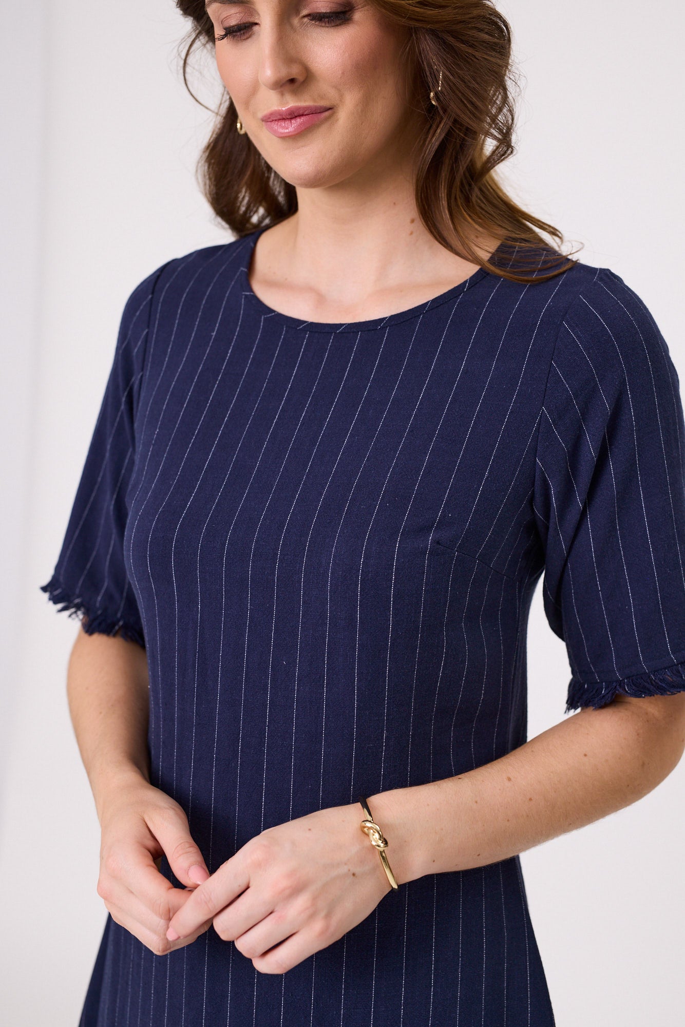Allegra Linen Dress (263LTDSS25)
