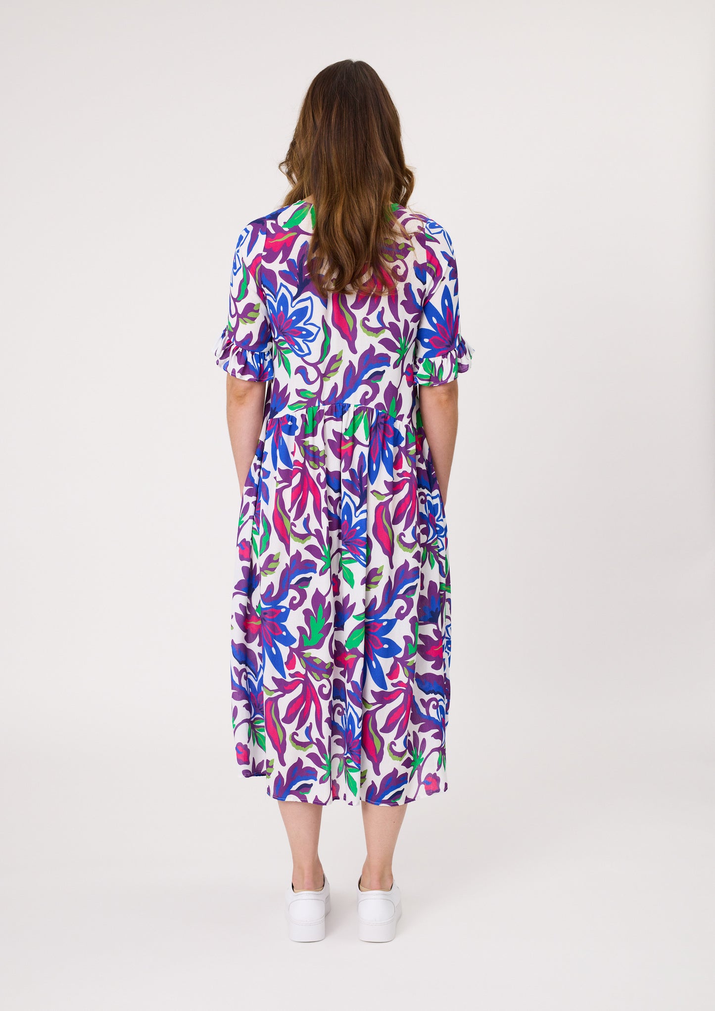 Madonna Dress Floral Print (254LTDSS25)