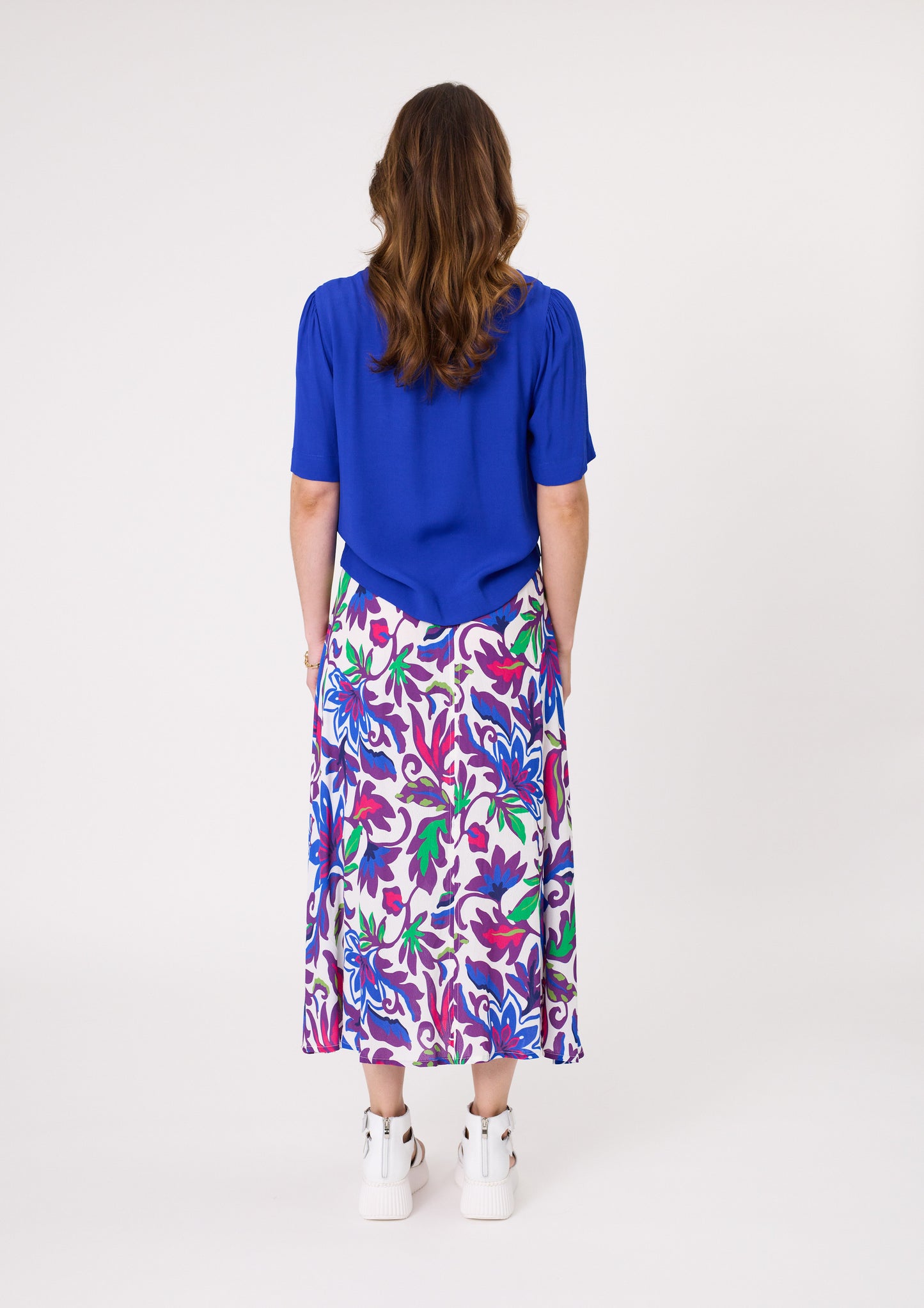 Ginevra Skirt Floral Print (251LTDSS25)