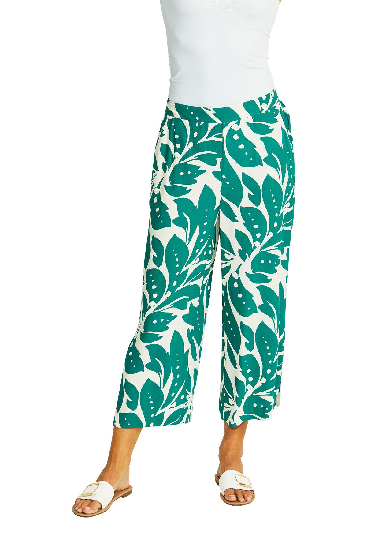 Mono Leaf Pull On Culotte (P575739)