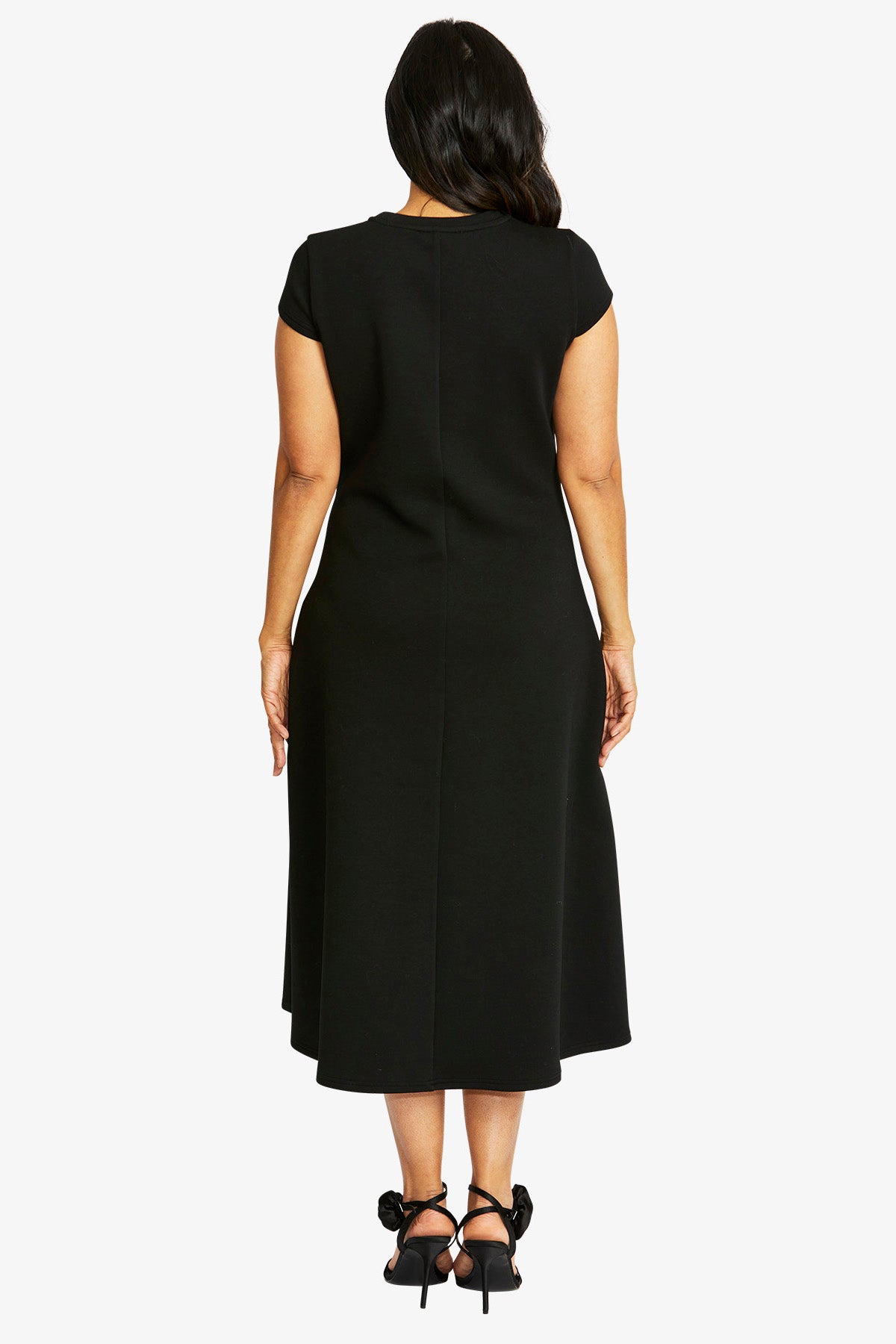 Ponti Seamed Dress (P585525)