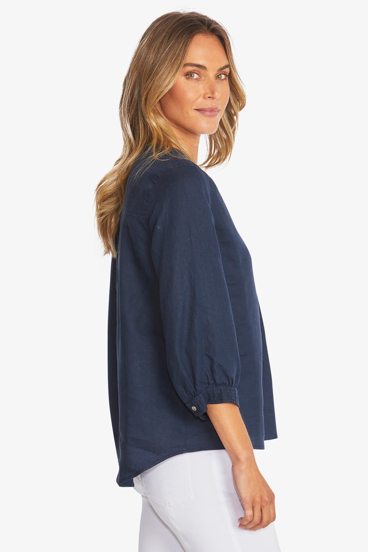 Naomi Linen Top (P595339)