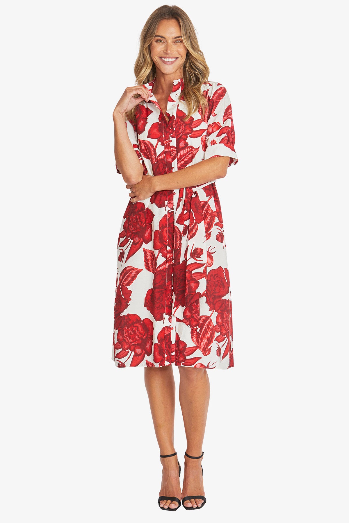 Valencia Belted Dress (P595508)