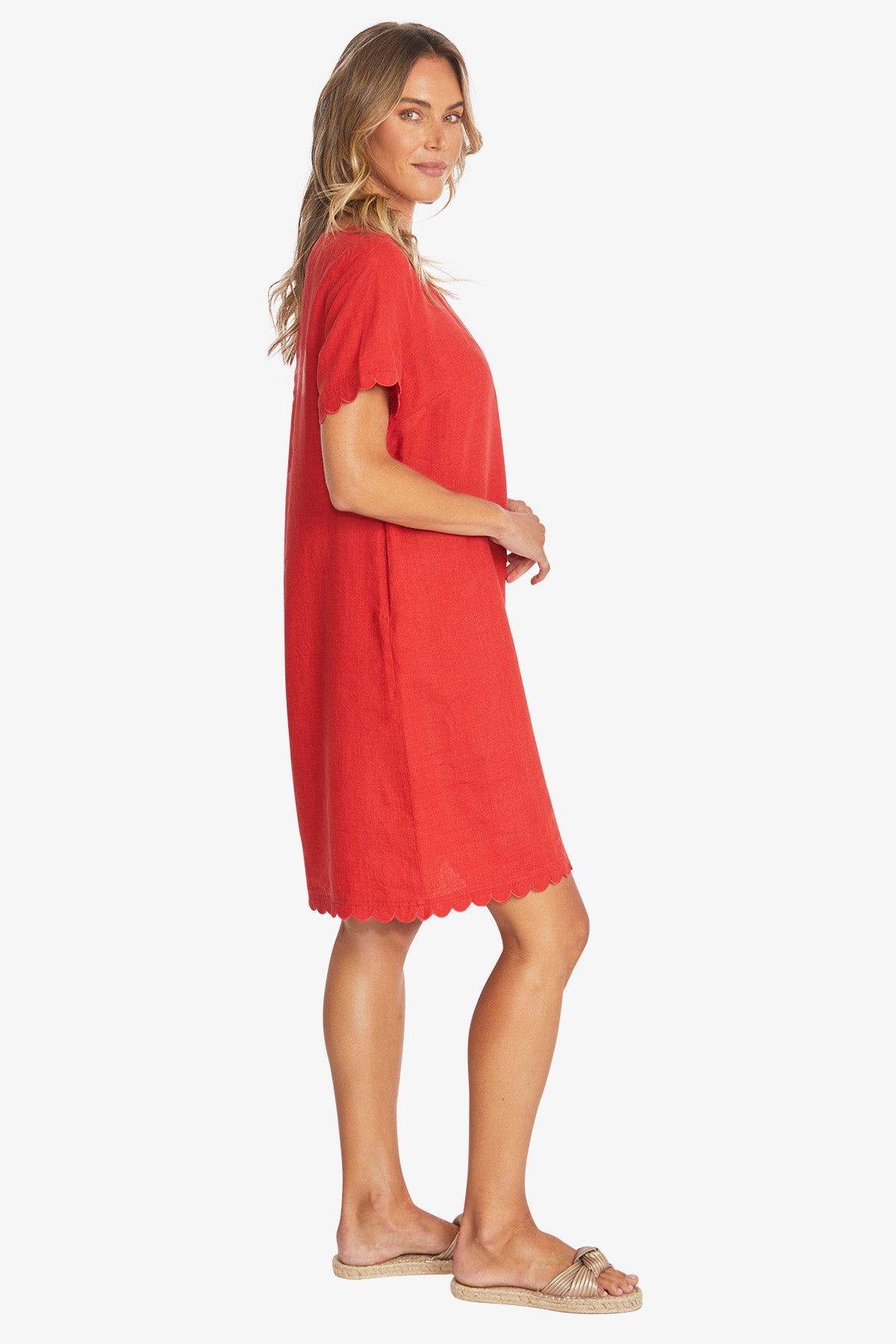 Amalfi Linen Dress (P595543)
