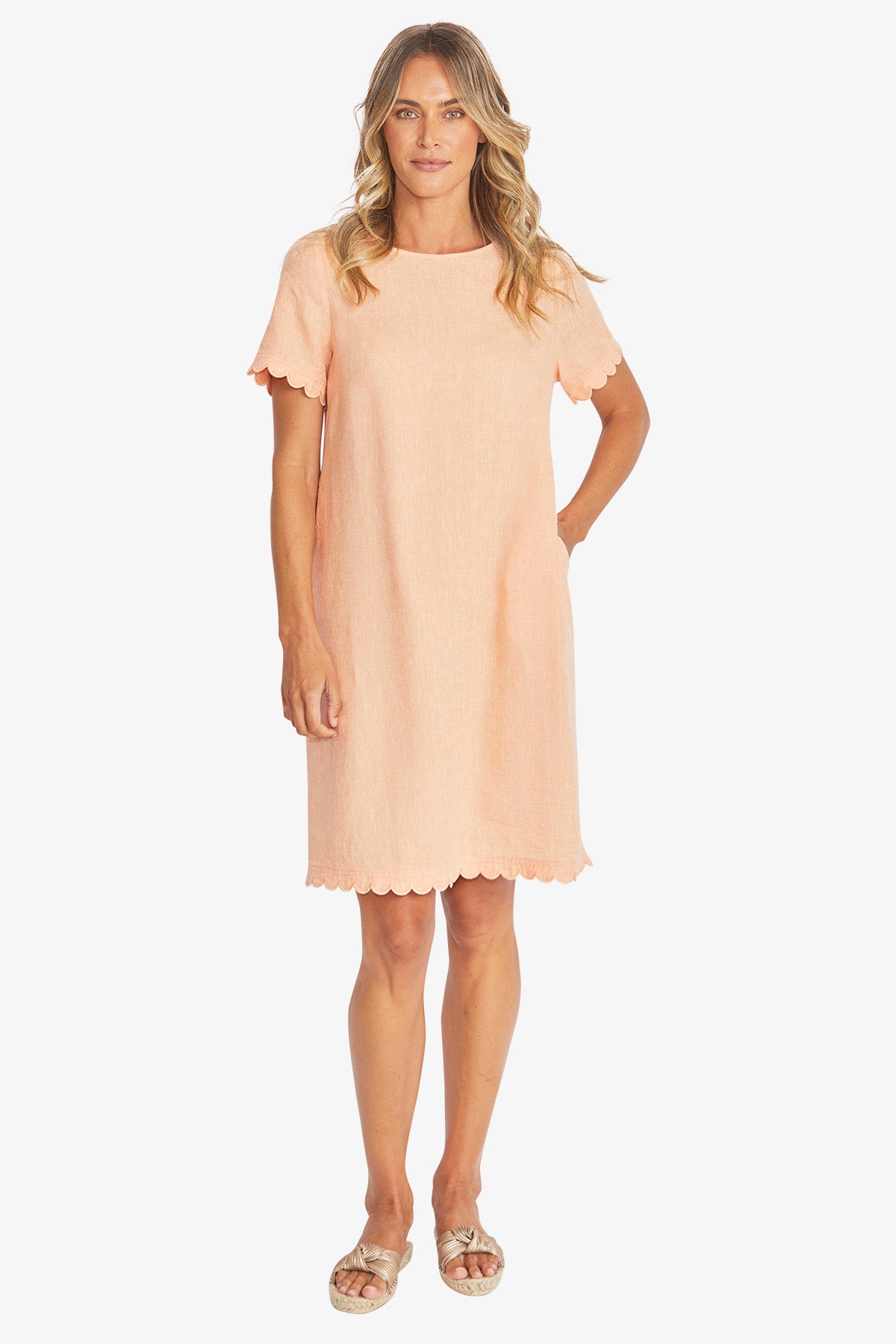 Amalfi Linen Dress (P595543)