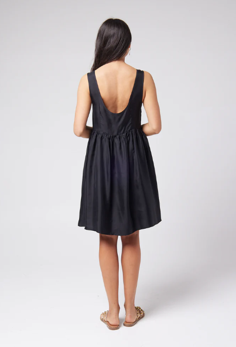 Carnation Silk Dress (19NB048)