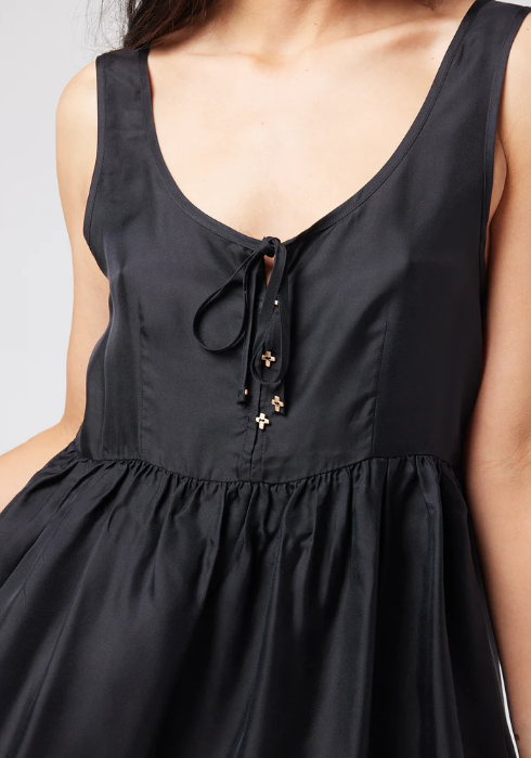 Carnation Silk Dress (19NB048)