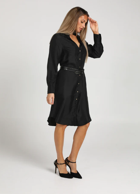 The Silk Shirt Dress (19NB042)