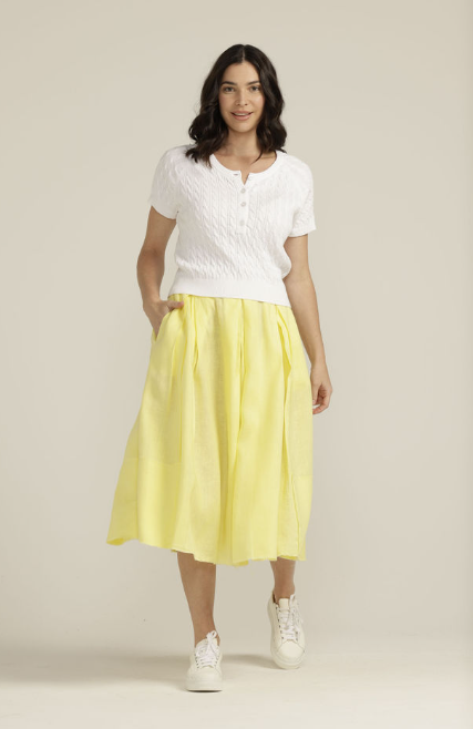 Pleated Skirt (C1522-S23)