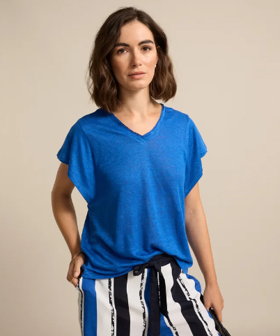 LINEN JERSEY TEE (YTMS57462)