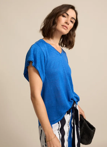 LINEN JERSEY TEE (YTMS57462)