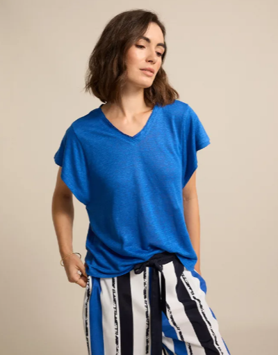 LINEN JERSEY TEE (YTMS57462)