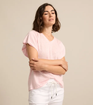 LINEN JERSEY TEE (YTMS57462)