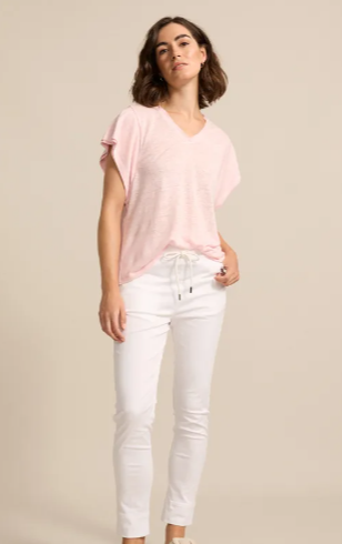 LINEN JERSEY TEE (YTMS57462)
