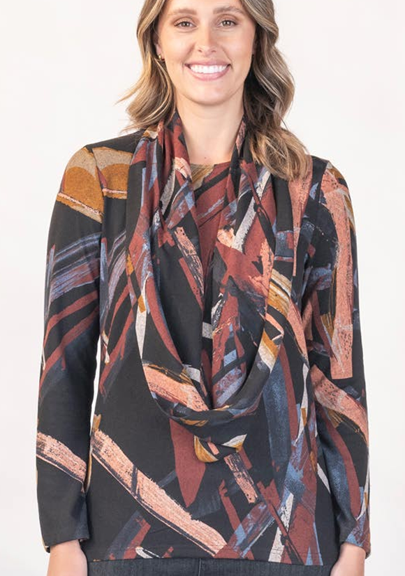 Warm Weight Top with Snood (0604.23)
