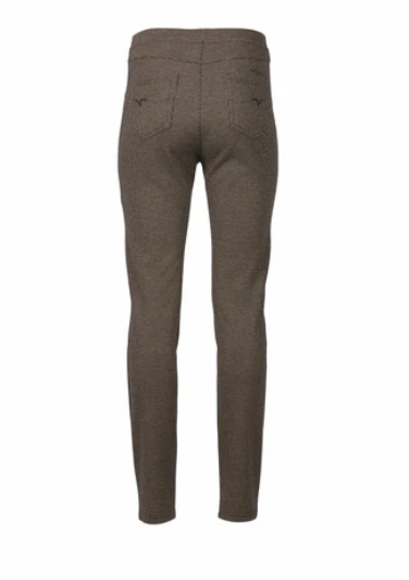 Skinny Leg Full Length Printed Ponti Pull On (230)