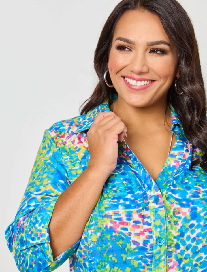 Collared Cotton Shirt (641058)
