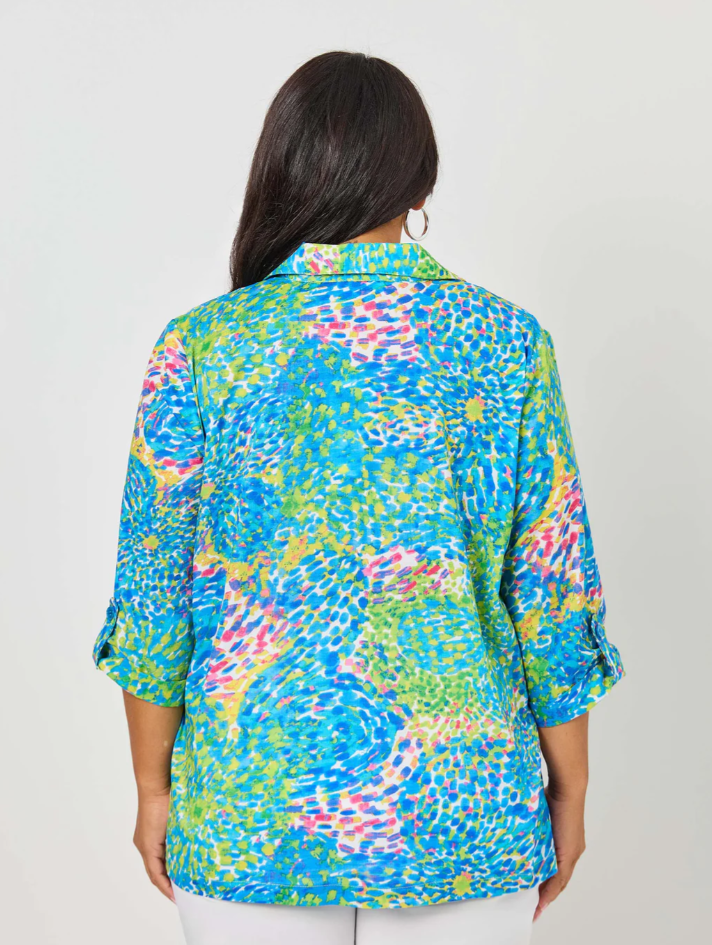 Collared Cotton Shirt (641058)