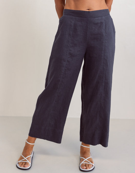 7/8 Seam Detail Wide Leg Pant (SS363)