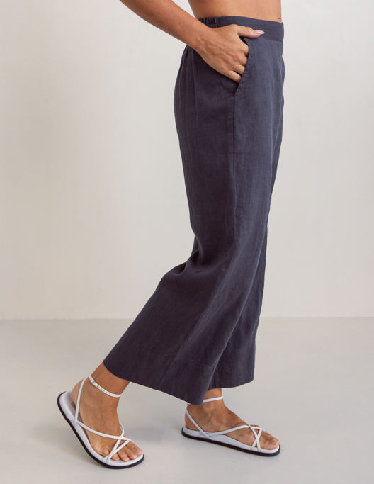 7/8 Seam Detail Wide Leg Pant (SS363)