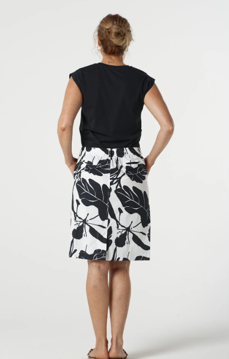 Valley Knee Length Cotton Skirt (5272)