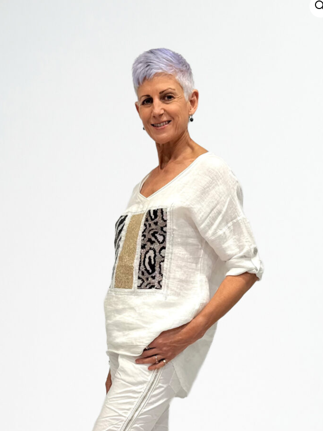 BLING PATCHES ATTACHED TOP (LST25-510)