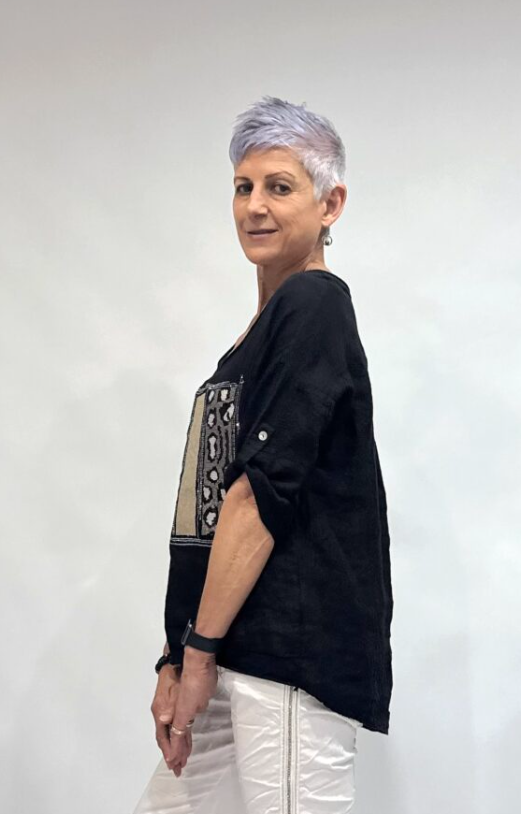 BLING PATCHES ATTACHED TOP (LST25-510)