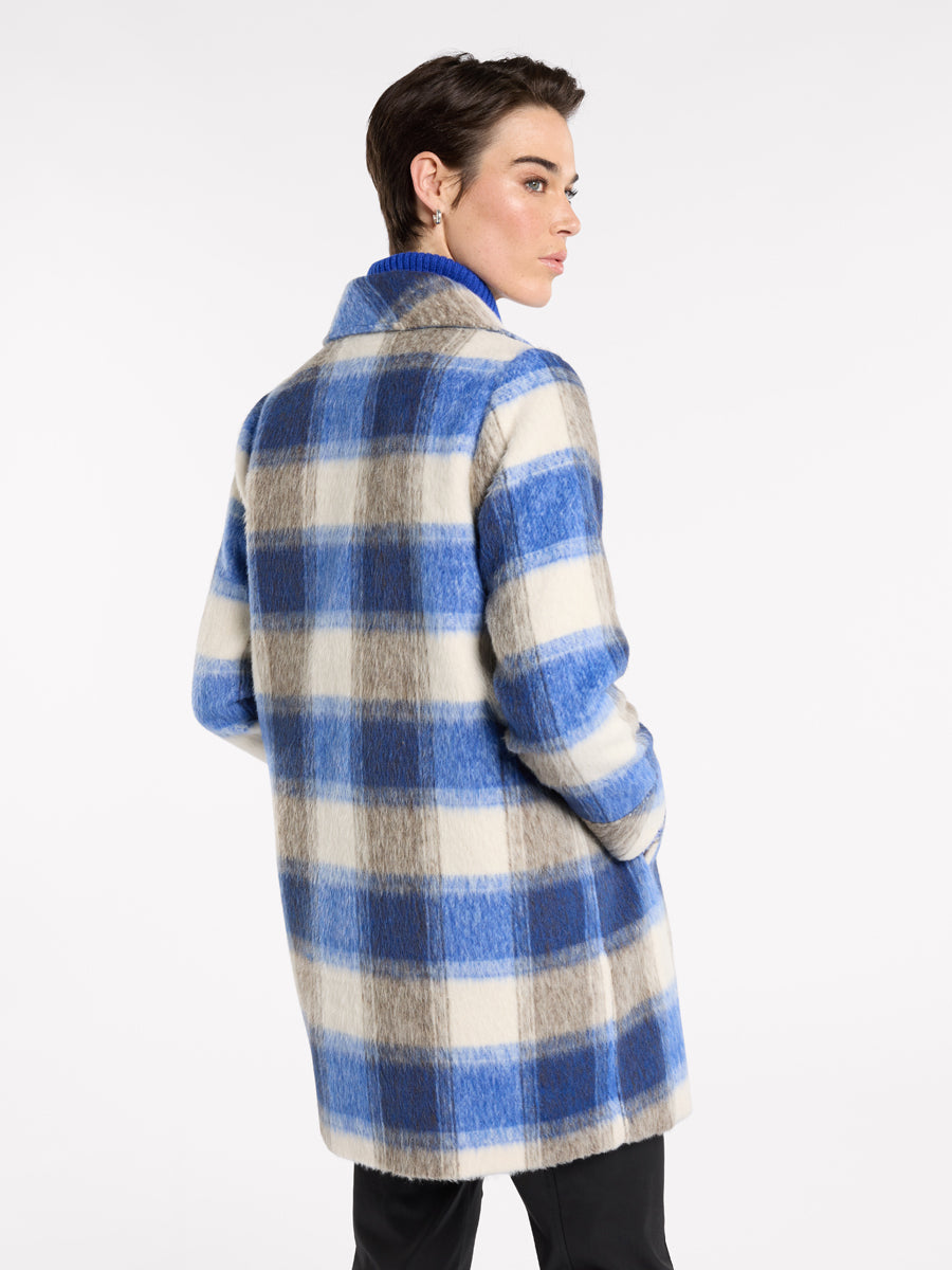 Brushed Check Coat (YTMP6108)