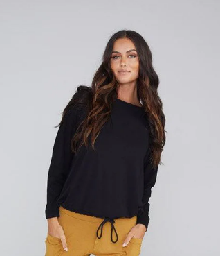 Lady Drawstring Sweat (19NB032)