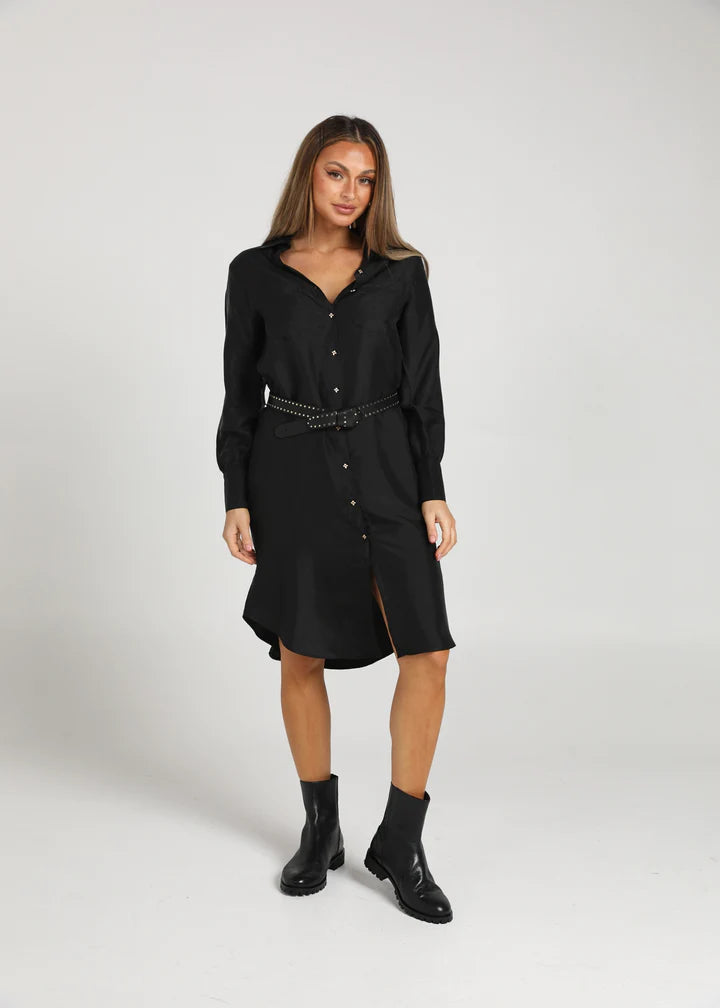 The Silk Shirt Dress (19NB042)