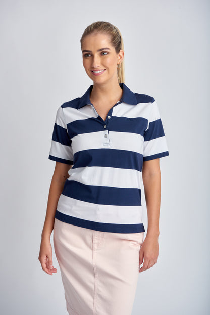 Stripe Polo (3254-15-S24)