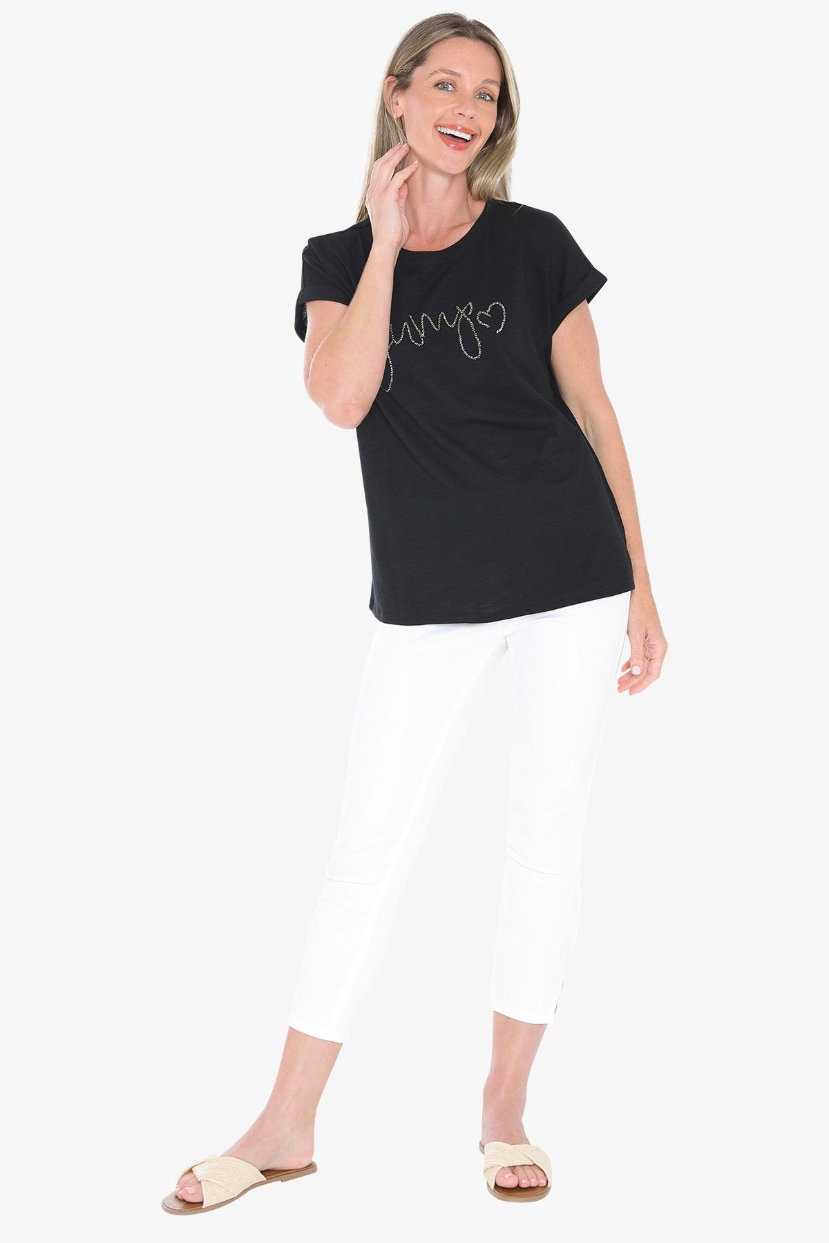 Jump Beaded Tee (59612017)