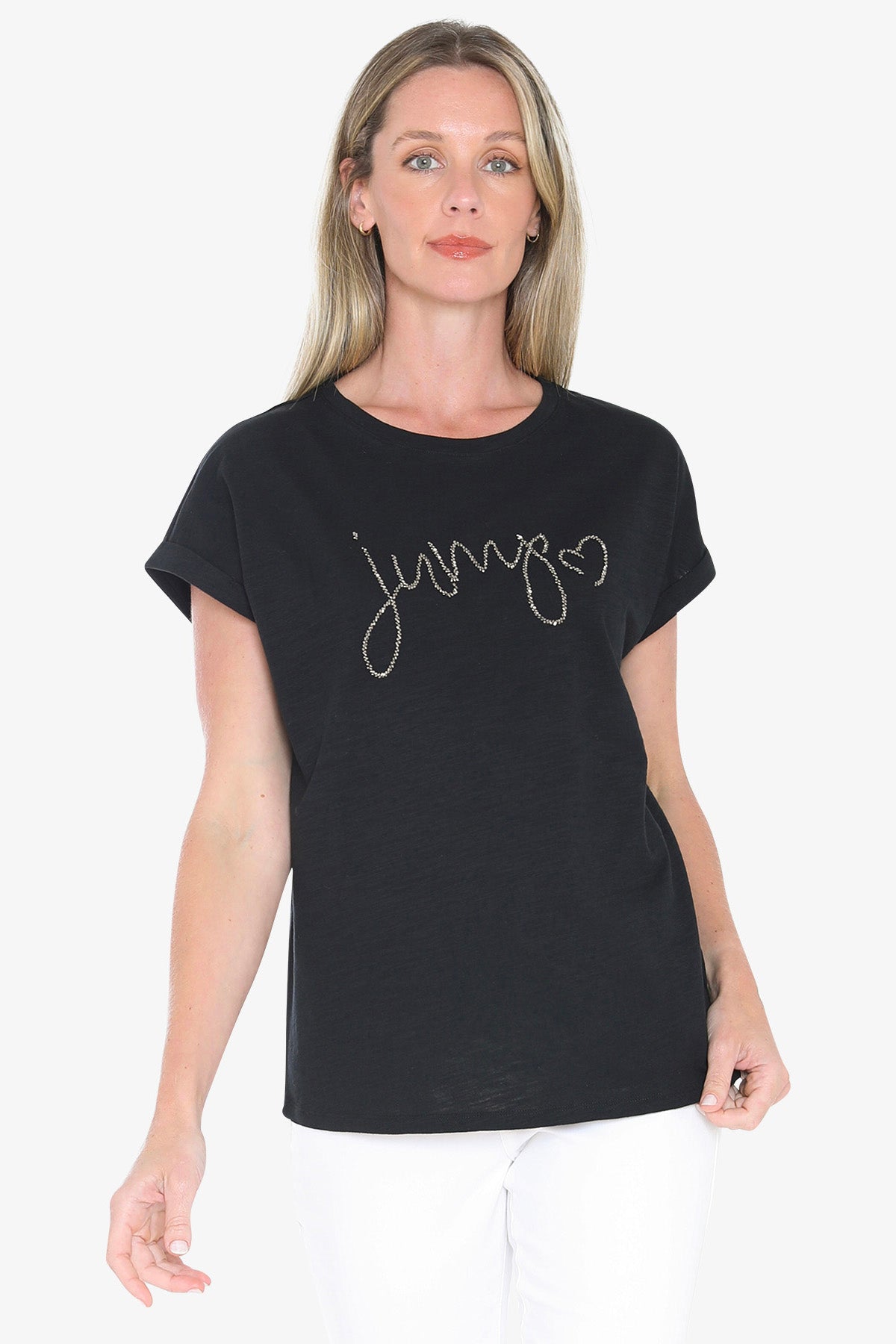 Jump Beaded Tee (59612017)