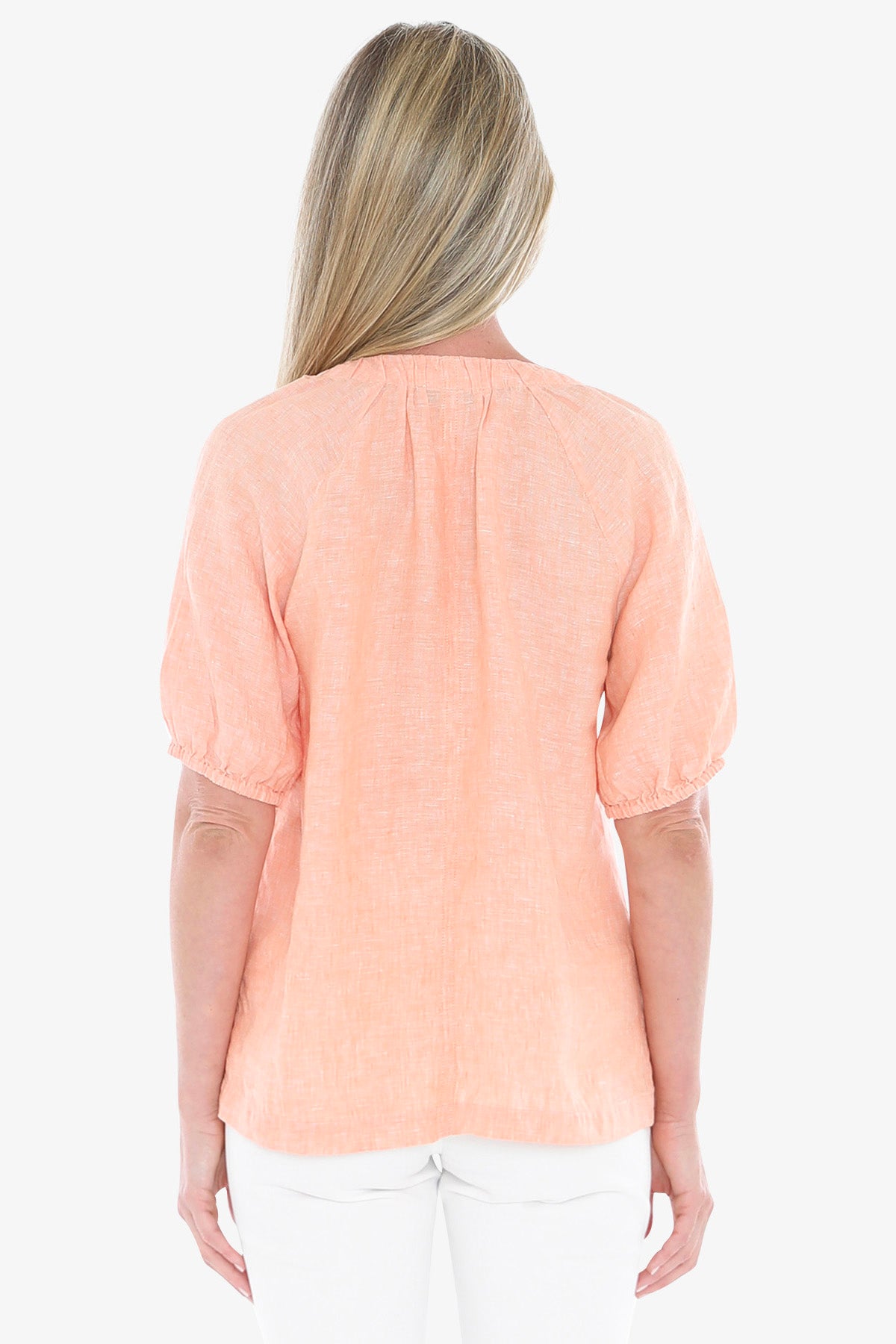 Gather V-Neck Top (596J3002)