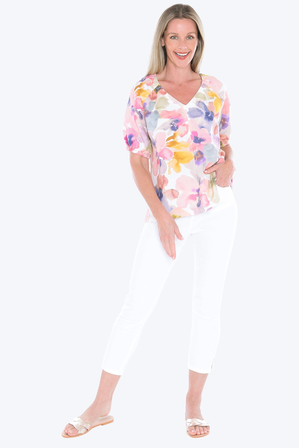 Soft Blossom Top (596J3003)